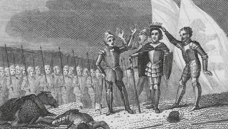 Bataille de Bosworth Field - English School