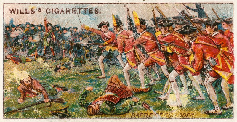 Bataille de Culloden - English School