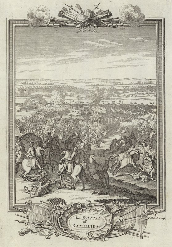 Bataille de Ramillies - English School