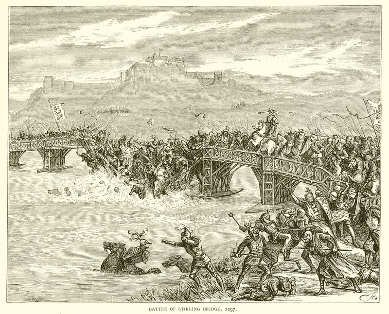 Bataille de Stirling Bridge, 1297 - English School