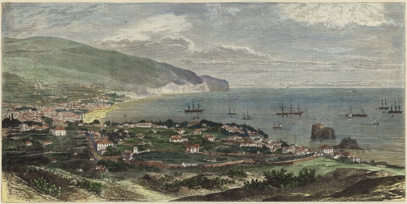 Baie et ville de Funchal - English School