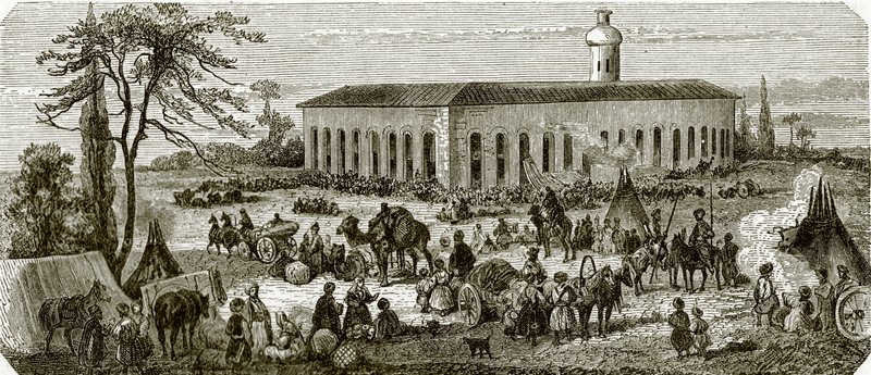 Bazar et foire à Nertchinsk-Russie en Asie - English School
