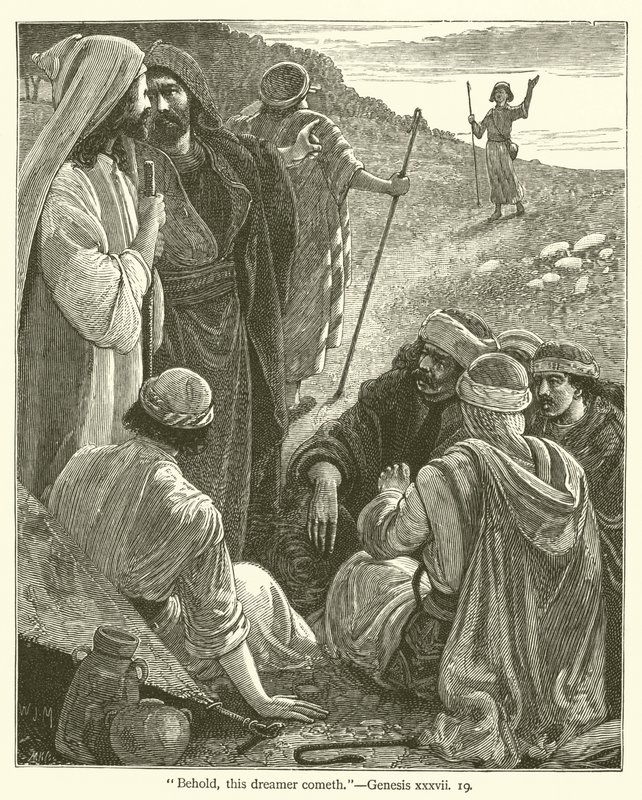 "Voici, ce rêveur arrive", Genèse, xxxvii - English School