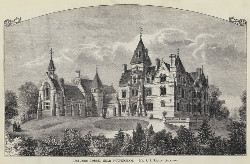 Bestwood Lodge, près de Nottingham - English School