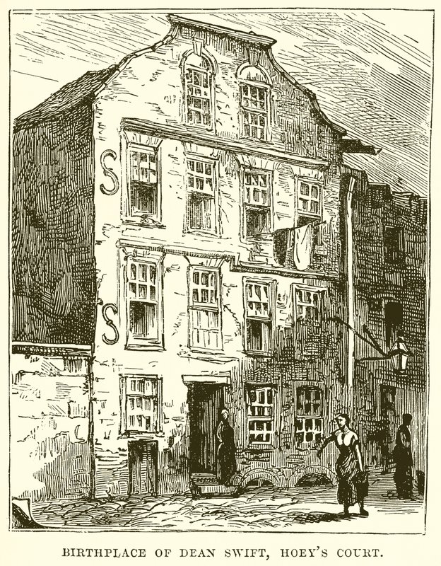 Lieu de naissance de Dean Swift, Hoeys Court - English School