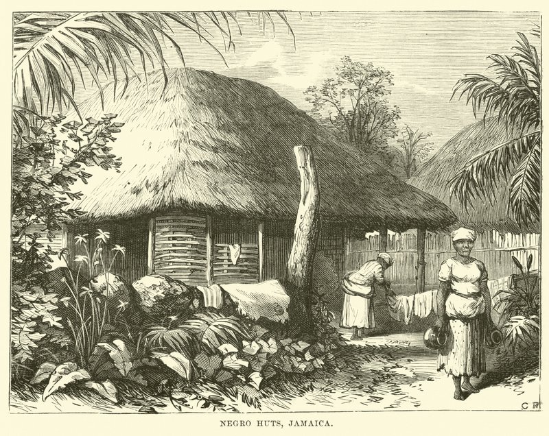 Cabanes noires, Jamaïque - English School