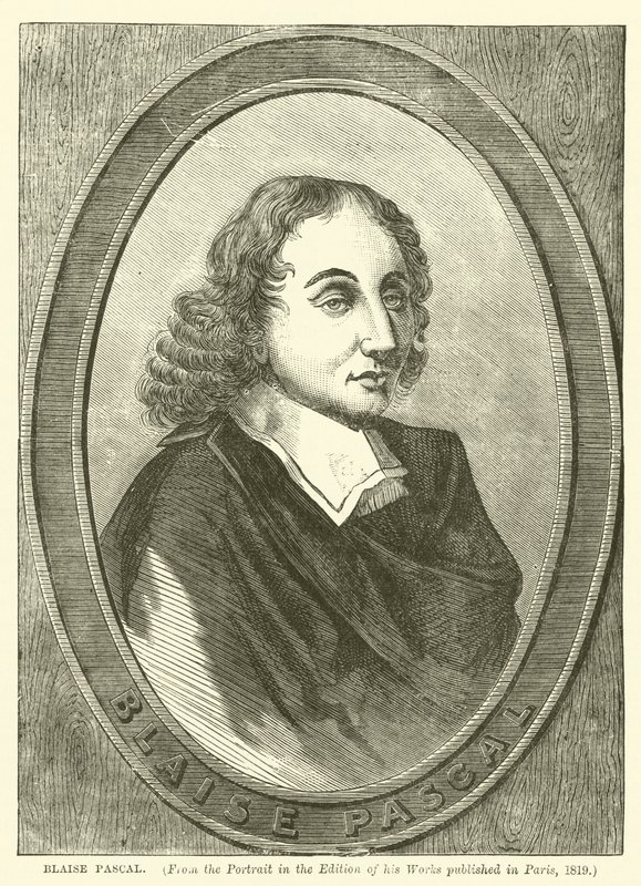 Blaise Pascal (gravure) - English School