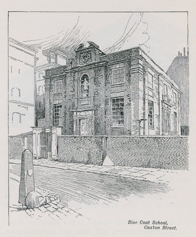 École Blue Coat sur Caxton Street - English School