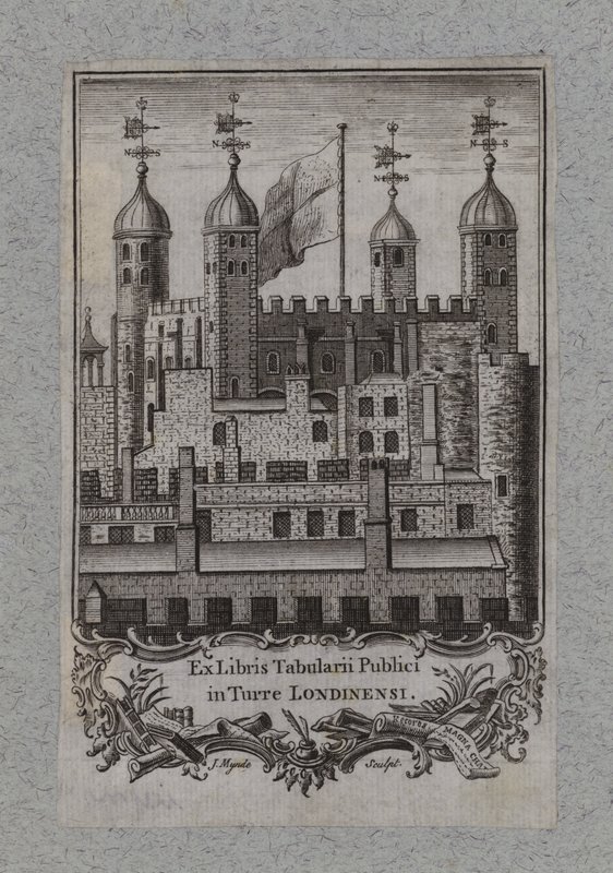 Ex-libris, Tour de Londres - English School
