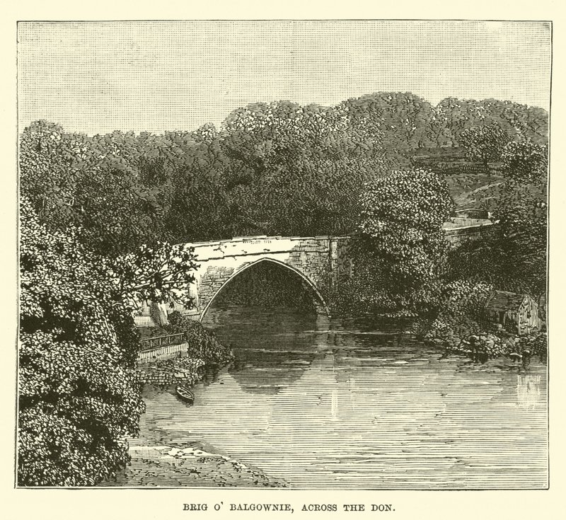 Pont de Balgownie, sur le Don - English School