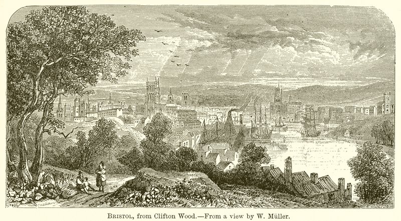 Bristol, depuis Clifton Wood - English School
