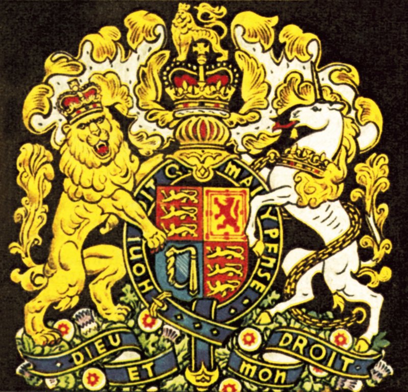 Armoiries britanniques - English School