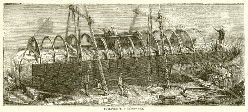 Construction du Cléopâtre - English School