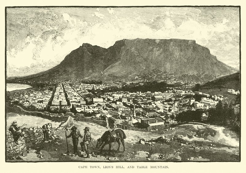 Le Cap, Lions Hill et Table Mountain - English School