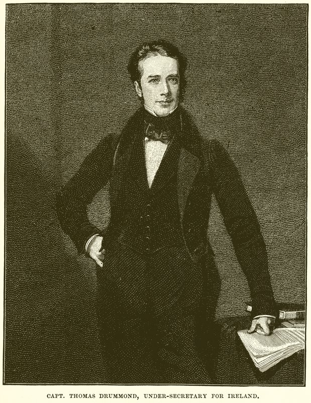 Capitaine Thomas Drummond, sous-secrétaire pour l