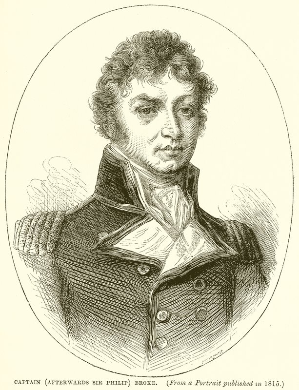 Capitaine (plus tard Sir Philip) Broke - English School