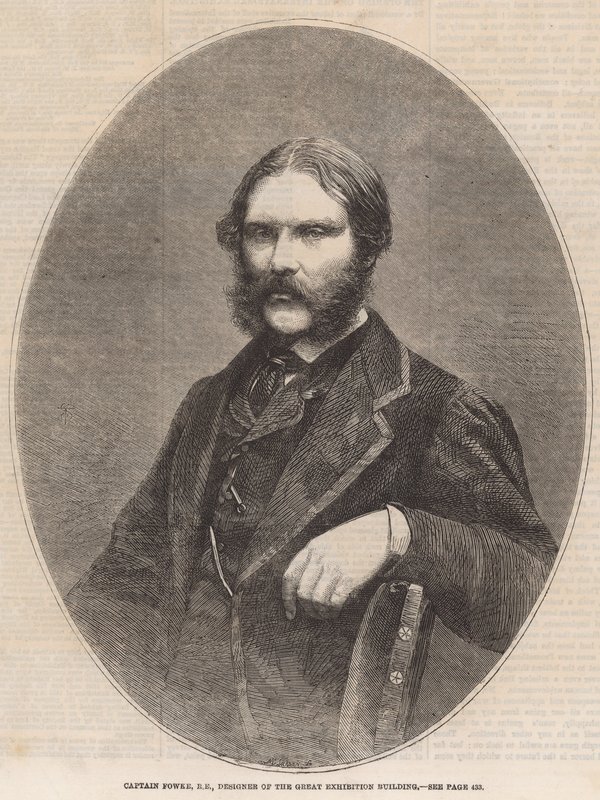 Capitaine Fowke, concepteur du bâtiment de la Grande Exposition - English School