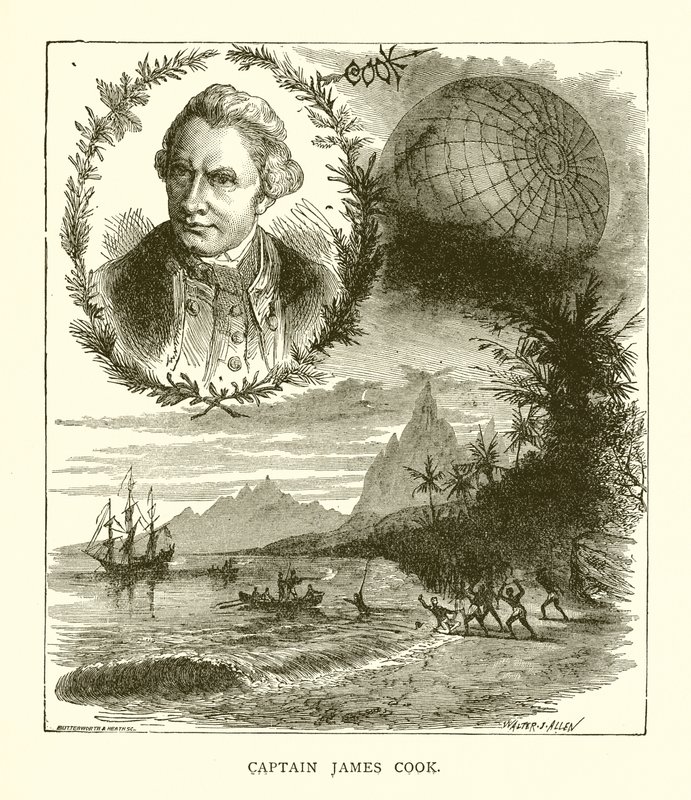 Capitaine James Cook - English School