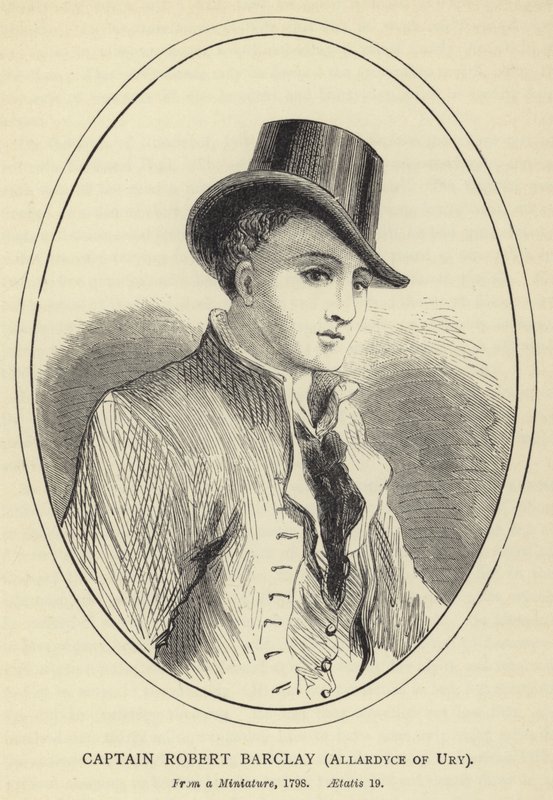 Capitaine Robert Barclay, Allardyce d