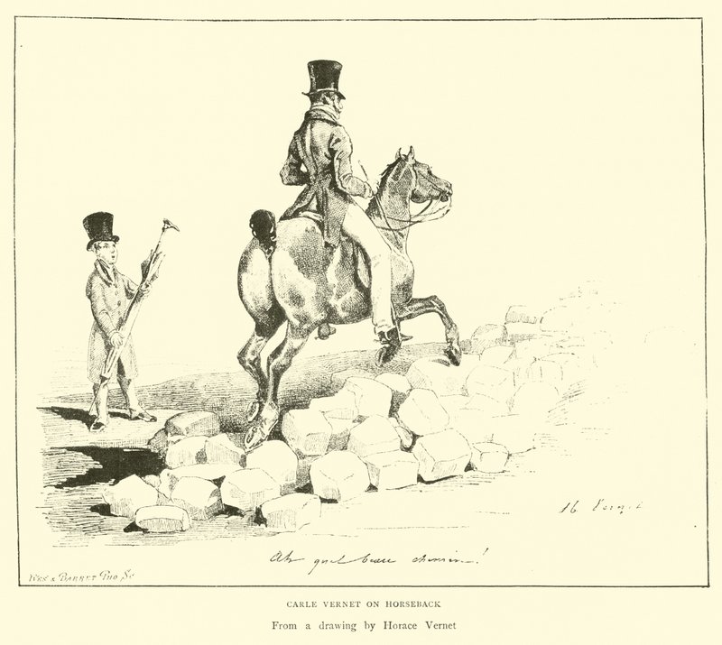 Carle Vernet à cheval - English School