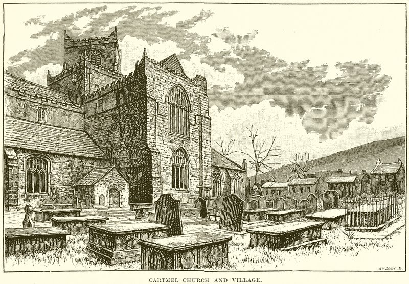 Église et village de Cartmel - English School