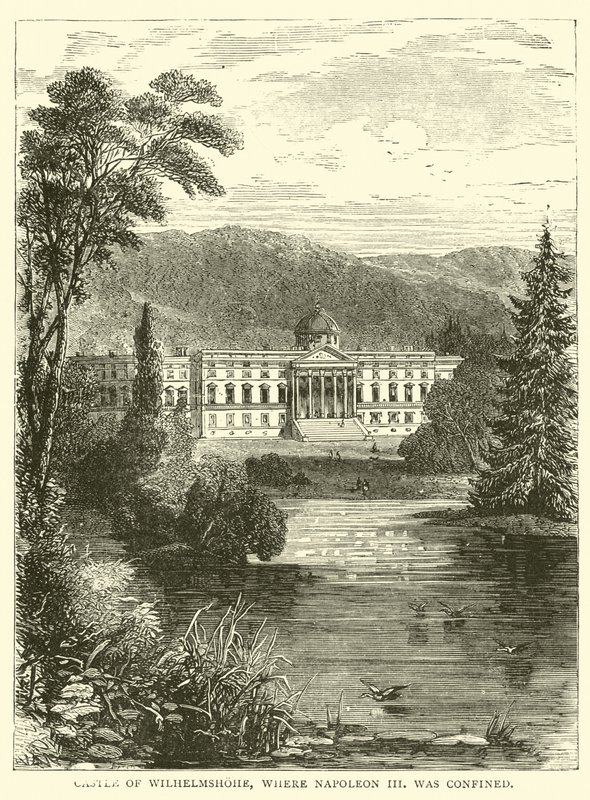 Château de Wilhelmshöhe, où Napoléon III fut confiné - English School