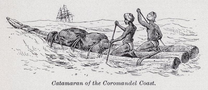 Catamaran de la côte de Coromandel - English School