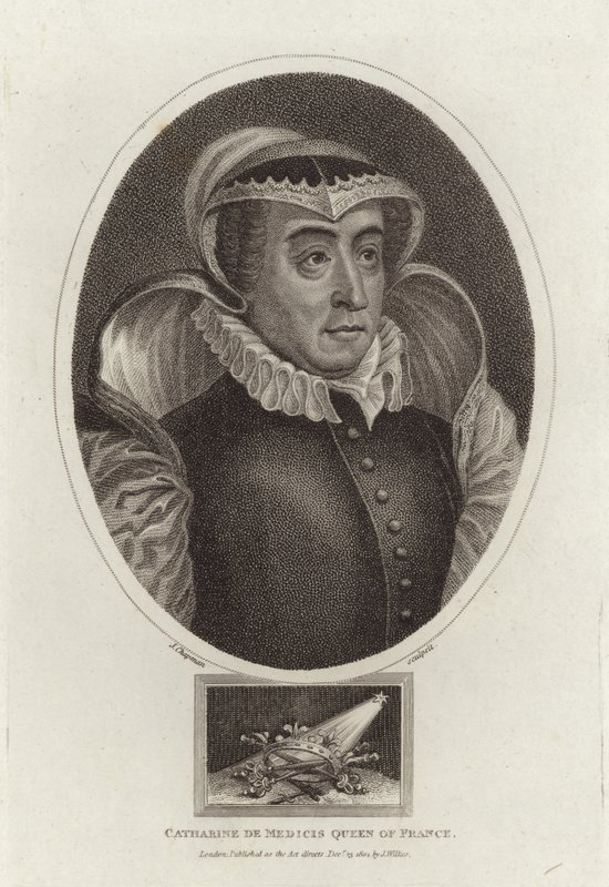 Catherine de Médicis, reine de France - English School