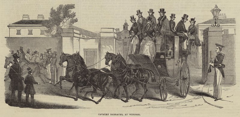 Caserne de cavalerie, à Windsor - English School