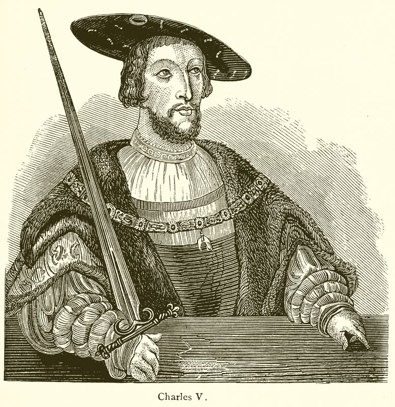 Charles V - English School