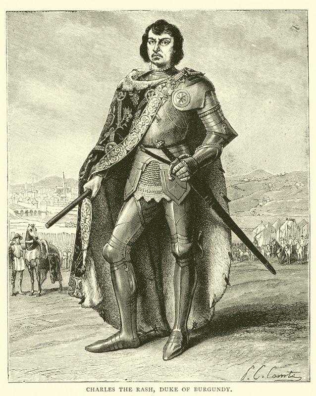 Charles le Téméraire, duc de Bourgogne - English School