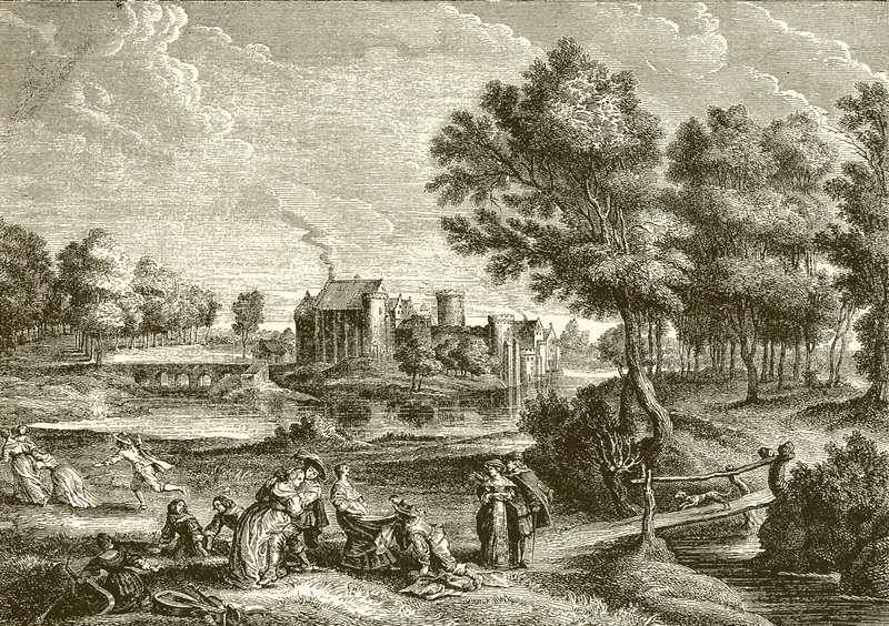 Château de Steen. Résidence de Rubens - English School
