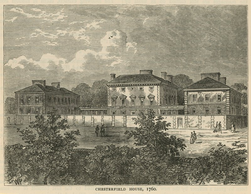 Chesterfield House, 1760 - English School