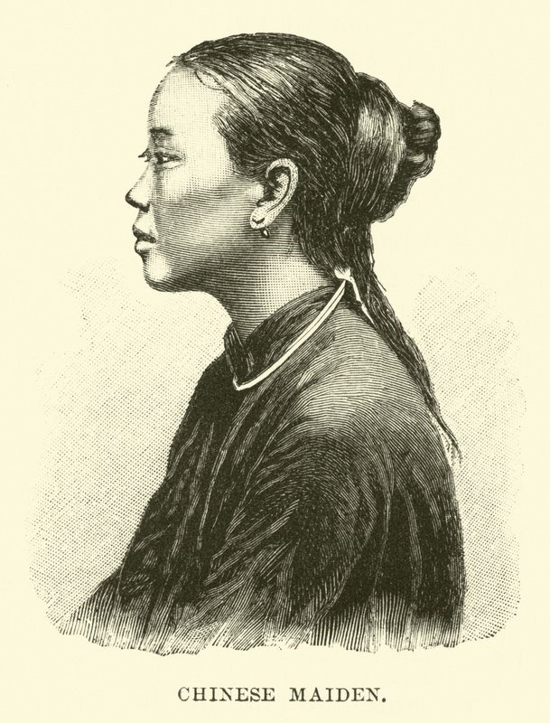 Jeune fille chinoise - English School