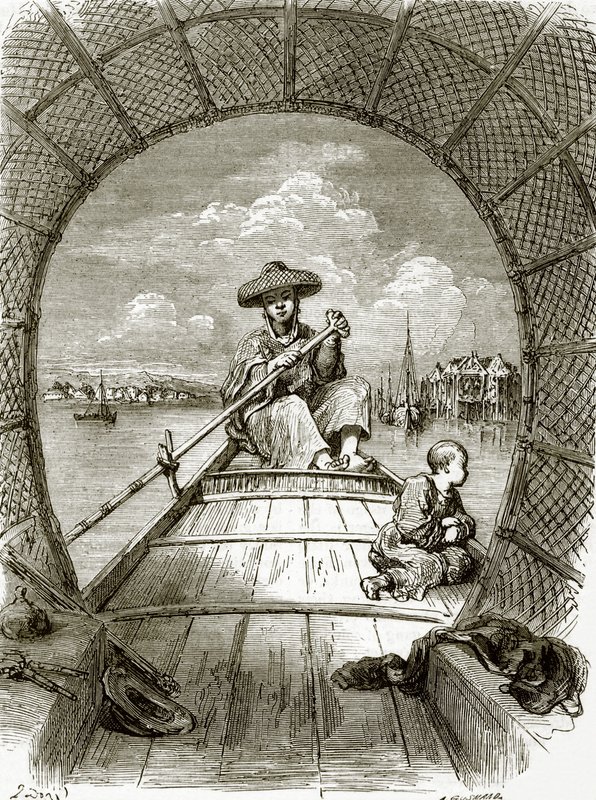 Bateau chinois - English School