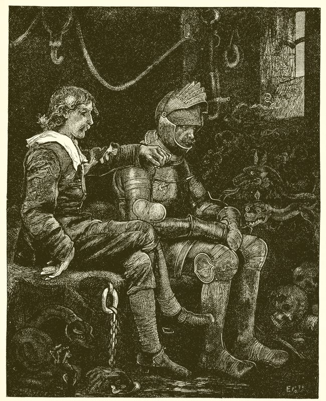 Chrétien et Espoir dans le château du Géant Désespoir - English School