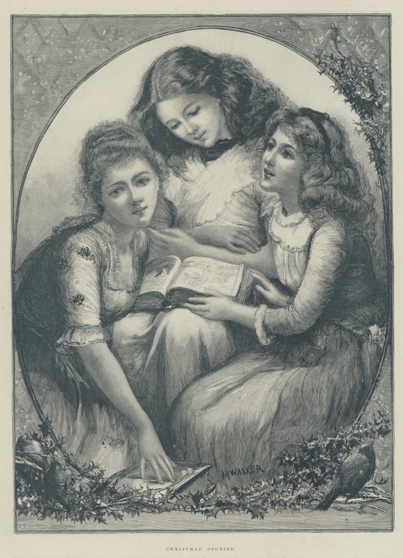 Histoires de Noël (gravure) - English School