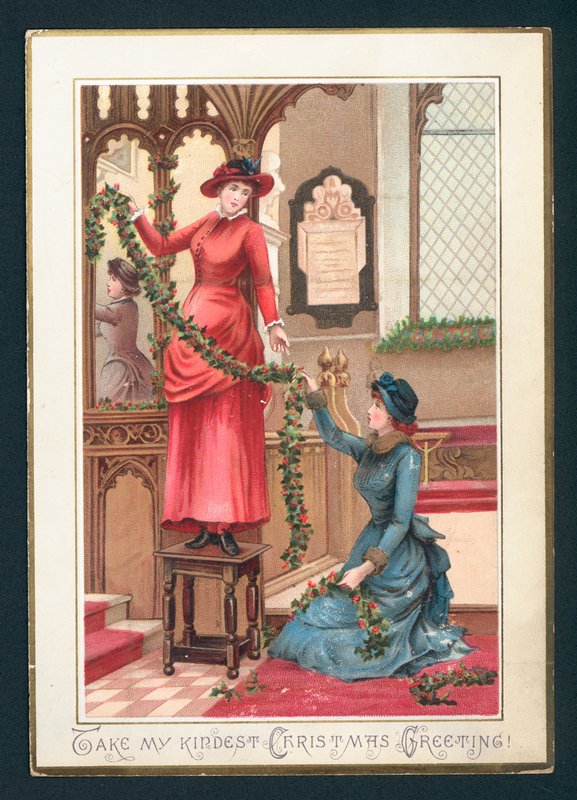 Carte de Noël - English School