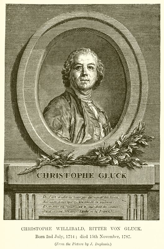 Christophe Willibald, Ritter Von Gluck - English School