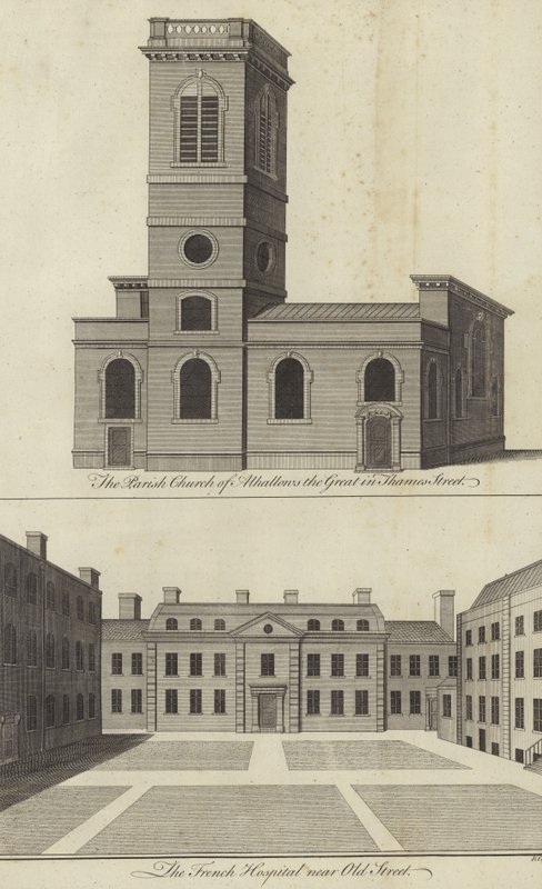 Église Allhallows the Great, Thames Street et l