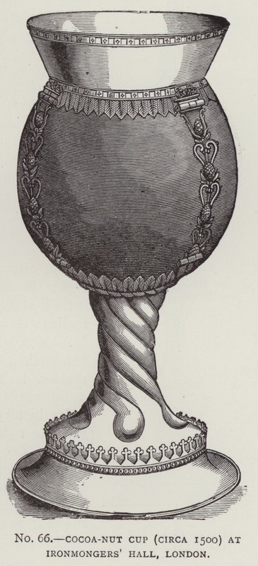 Coupe de noix de coco (vers 1500) à Ironmongers