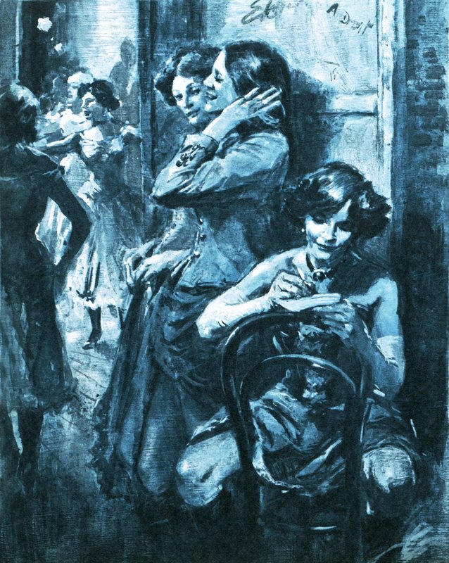 Colette écrivant en attendant de monter sur scène - English School