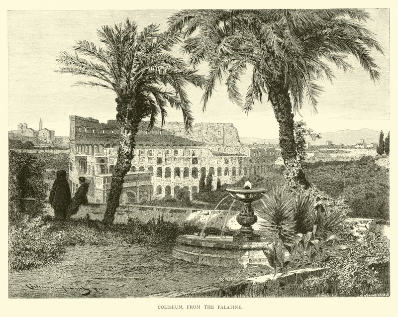 Colisée, depuis le Palatin - English School