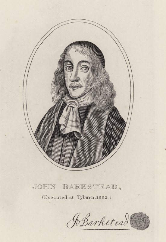 Colonel John Barkstead - English School