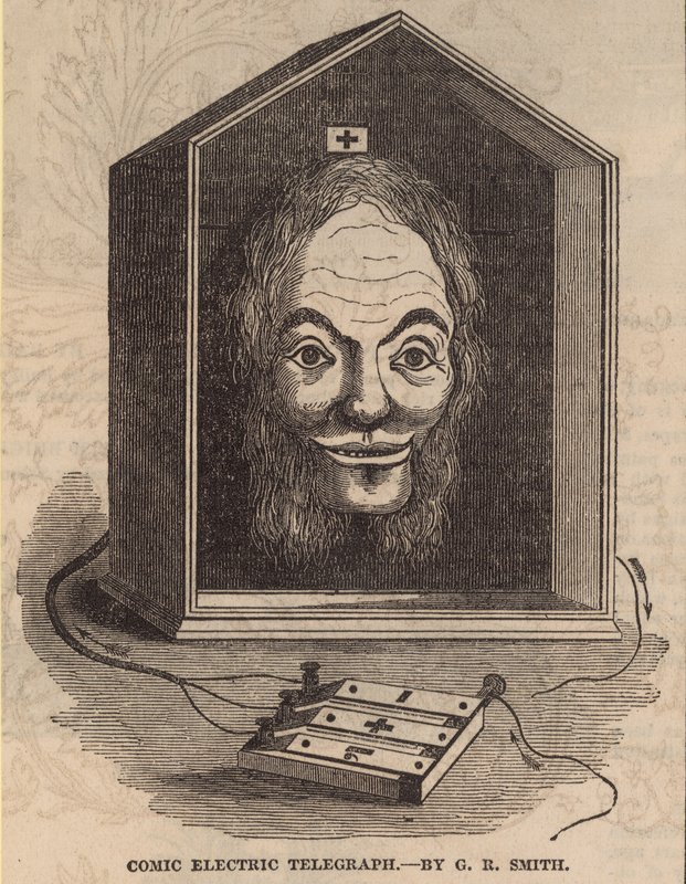 Télégraphe électrique comique par G. E. Smith - English School