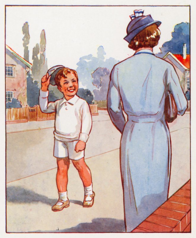 Commandes : Enlevez votre casquette à la dame - English School