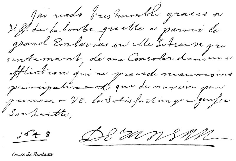 Comte de Rantzau - English School