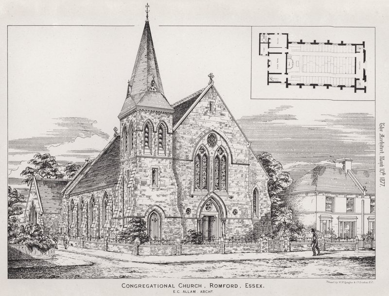 Église congrégationaliste, Romford, Essex - English School