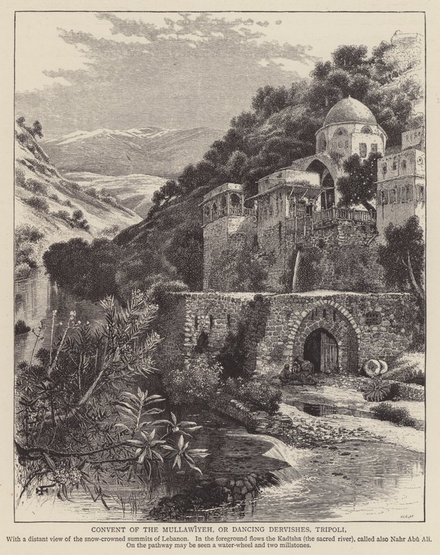 Couvent des Mullawiyeh, ou Derviches Tourneurs, Tripoli - English School