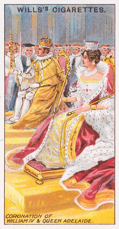 Couronnement de Guillaume IV et de la reine Adélaïde - English School